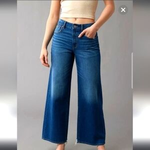 American Eagle Outfitters Flare Blue Jeans